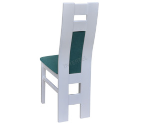 FIGA GIĘTA białe krzesło tapicerowane