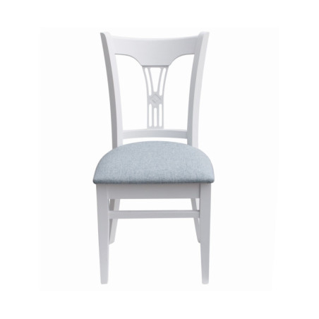 MODERN 2 Białe krzesło do jadalni