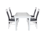 ADA białe krzesło do jadalni