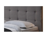 GRACJA 2 łóżko tapicerowane, pikowane guzikami zagłowie 140x200