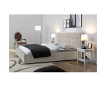 GRACJA 2 łóżko tapicerowane, pikowane guzikami zagłowie 140x200