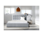 GRACJA 3 łóżko tapicerowane, pikowane 140x200