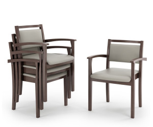 MERSO S50 krzesło sztaplowane kawiarniane z podłokietnikami