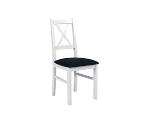 NILO 10 białe krzesło w skandynawskim stylu