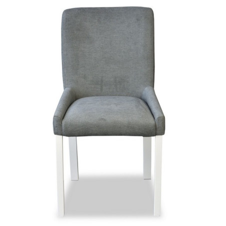 MODERN M11 białe krzesło tapicerowane