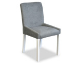 MODERN M11 białe krzesło tapicerowane