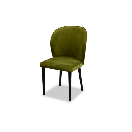 MODERN M12 białe krzesło tapicerowane SKANDYNAWSKIE
