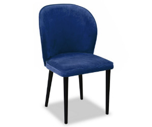 MODERN M12 białe krzesło tapicerowane SKANDYNAWSKIE