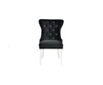 MODERN M9 krzesło pikowane białe GLAMOUR