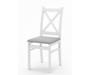 SKANDI białe krzesło krzyżak - casablanca 2314