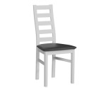 MEGAN białe krzesło bukowe