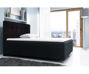 PARIS 1M łóżko kontynentalne 140x200 z pojemnikiem, pikowane guzikami