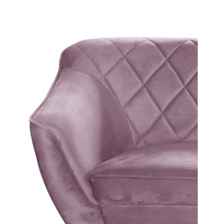 VELUTTI sofa 3-osobowa 180 glamour w skandynawskim stylu