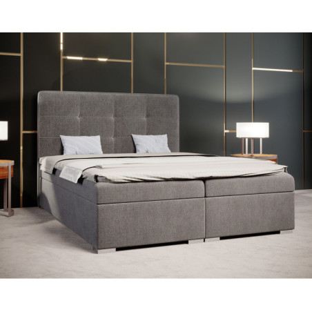 LARETTO T8 łóżko kontynentalne 140x200 tapicerowane