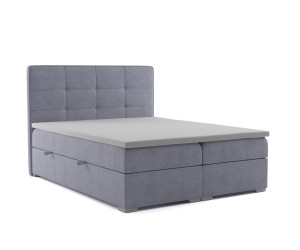 LARETTO T8 łóżko kontynentalne 160x200 tapicerowane