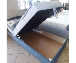 ENZO 11 łóżko 120x195 regulowany zagłówek, materac