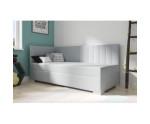 INTARO A40 łóżko tapicerowane 70x200 z osłoną