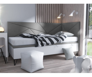 GEOMETRIC 1R łóżko z pojemnikiem 100x200 i osłonami bocznymi