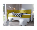 GEOMETRIC 3M łóżko tapicerowane 80x180 z materacem i pojemnikiem