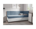 AMELIA 2M łóżko tapicerowane 100x200 z materacem