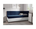 AMELIA 2M łóżko tapicerowane 90x200 z materacem
