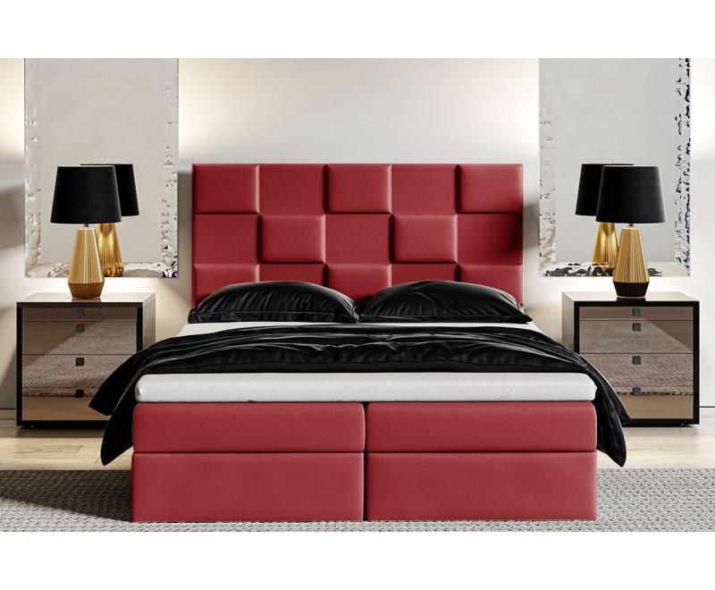 MAGNUS 16A łóżko tapicerowane 200x200