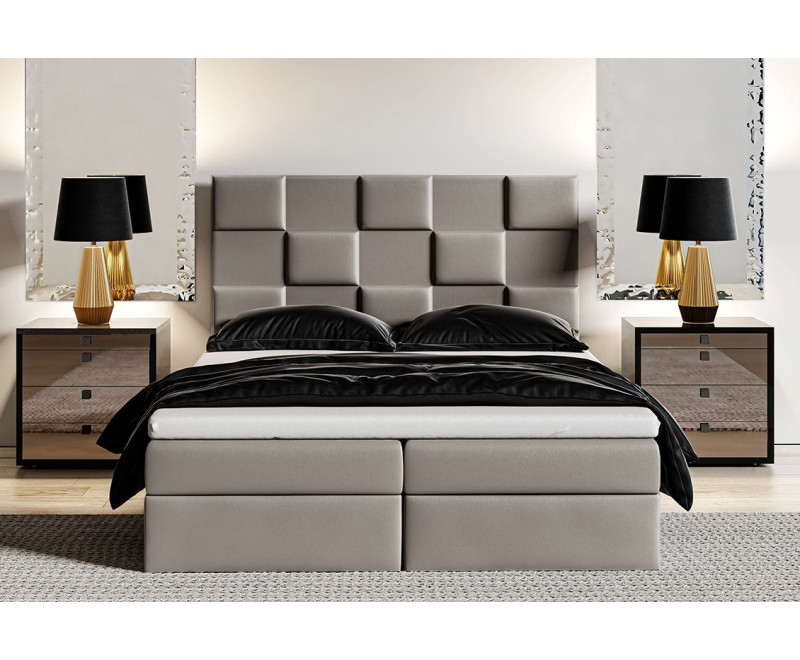 MAGNUS 16A łóżko tapicerowane 140x200
