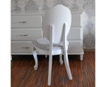 Zestaw w stylu ludwikowskim: 4 krzesła SONIA + stół 80x150-190 BRILLANT 2