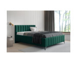 IMPERIA S15 łóżko tapicerowane 200x200 przeszycia pionowe