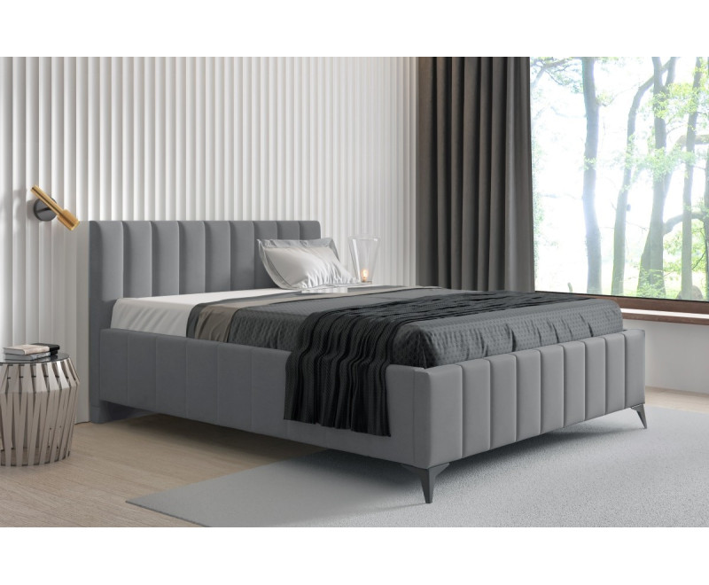IMPERIA S15 łóżko tapicerowane 180x200 stelaż metalowy