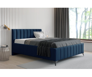 IMPERIA S15 łóżko tapicerowane 160x200 przeszycia pionowe