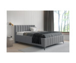 IMPERIA S15 łóżko tapicerowane 140x200 przeszycia pionowe