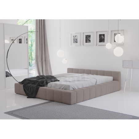 ROSE 3B niskie łóżko tapicerowane 200x200