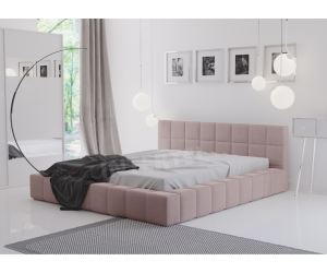 ROSE 3A łóżko tapicerowane 140x200