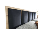 CALI C16 łóżko 160x200 artisan/czarny mat