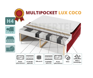 Dopłata do zmiany  materaca MULTIPOCKET LUX COCO wymiar 70-120 cm do łóżek INTARO...