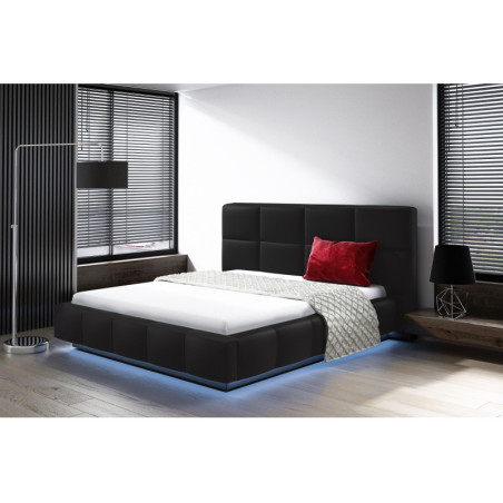 EUPHORIA  łóżko tapicerowane  z LED  140x200