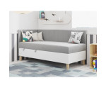 INTARO A16 łóżko tapicerowane 100x200 narożne