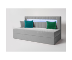 HAPPY A2 łóżko kontynentalne 90x200 LED RGB