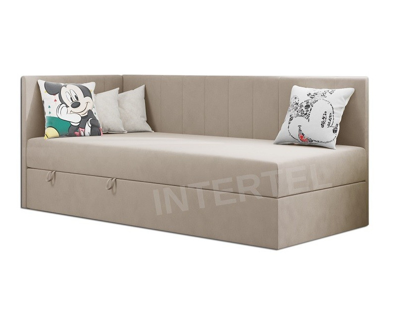 INTARO A27 łóżko młodzieżowe 100x200 z materacem