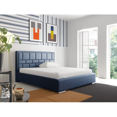PRATO T6 łóżko tapicerowane 140x200 z pojemnikiem