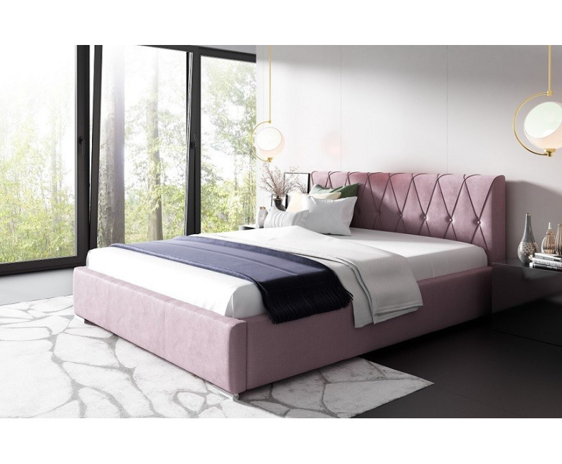 PRATO T4 łóżko tapicerowane 180x200 z pojemnikiem