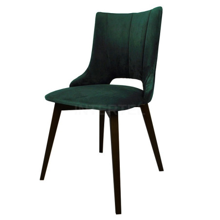 MODERN M30 krzesło zielone tk. BLUVEL 78, nogi czarne