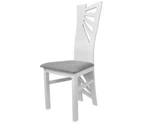 BAGI białe krzesła do jadalni