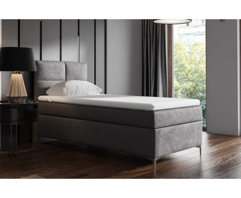 QUATTRO 2 łóżko 90x200 z materacem kontynentalne, hotelowe