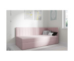 SZYBKA REALIZACJA !!! INTARO A27 łóżko 100x200 młodzieżowe tapicerowane z materacem pocket clasic comfort