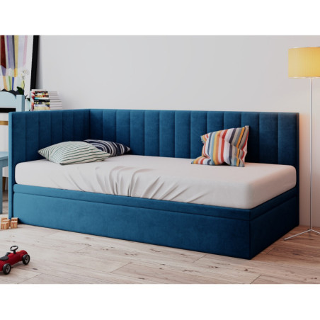 14 dni !!! INTARO A44 łóżko tapicerowane z pojemnikiem 100x200 PROMOCYJNE TKANINY