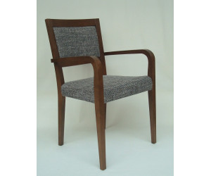 MERSO S123 krzesło tapicerowane z podłokietnikami