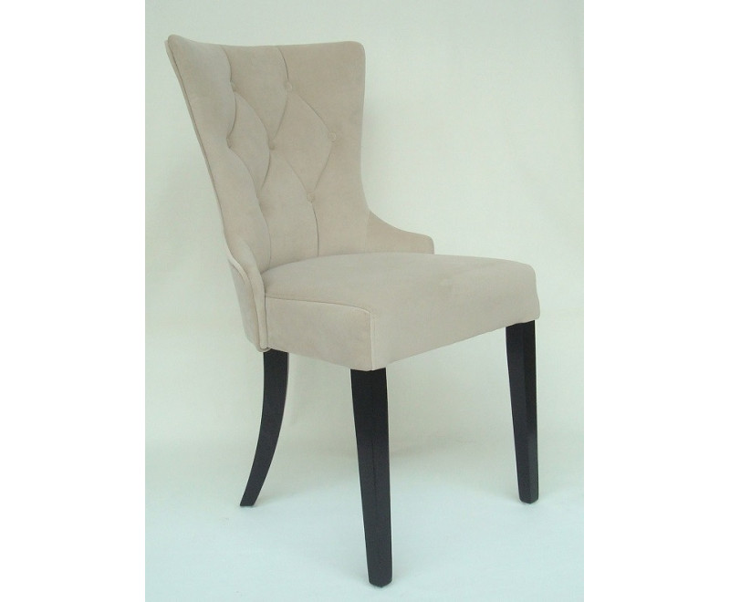 MERSO S111 eleganckie krzesło pikowanie karo z guzikami