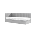 INTARO A44 łóżko tapicerowane z pojemnikiem 80x180